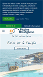 Mobile Screenshot of piscinecastiglione.it